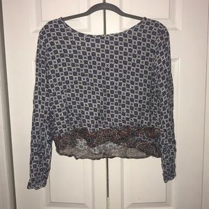 Long sleeve flowy top